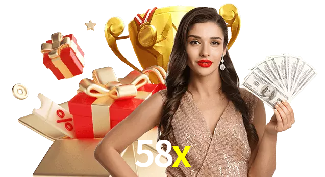 Jogue com dealers reais no 58x!