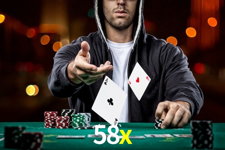 Mercados ao vivo e cash out na 58x